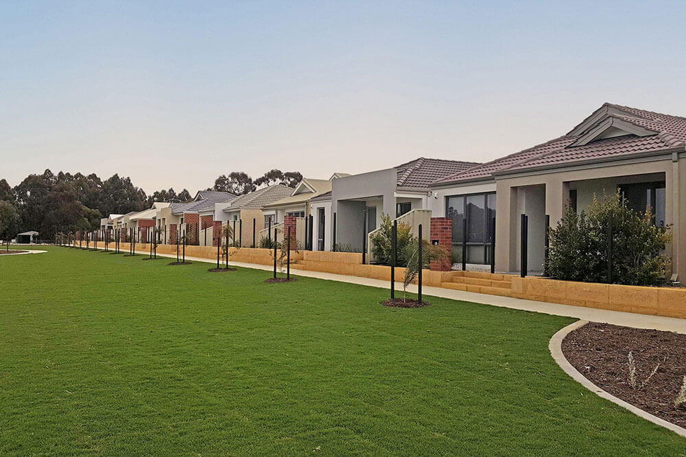 Houses within the Peregrine Estate in Piara Waters where Move Homes has house and land packages for Perth families