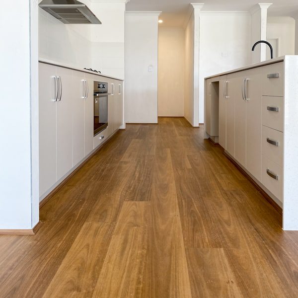 The Mt Lawley hybrid planks in a new house by Move Homes